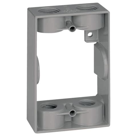 4x4 extension ring electrical box|single gang electrical box extender.